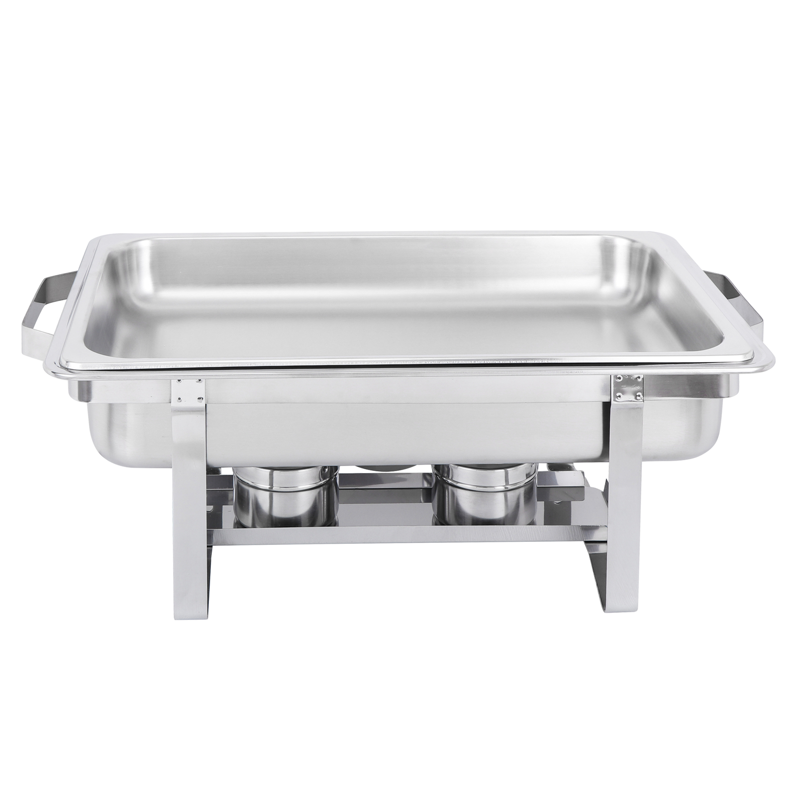 8Pack Stainless Steel Rectangular Chafing Dish Full Size Buffet Catering 8 Quart
