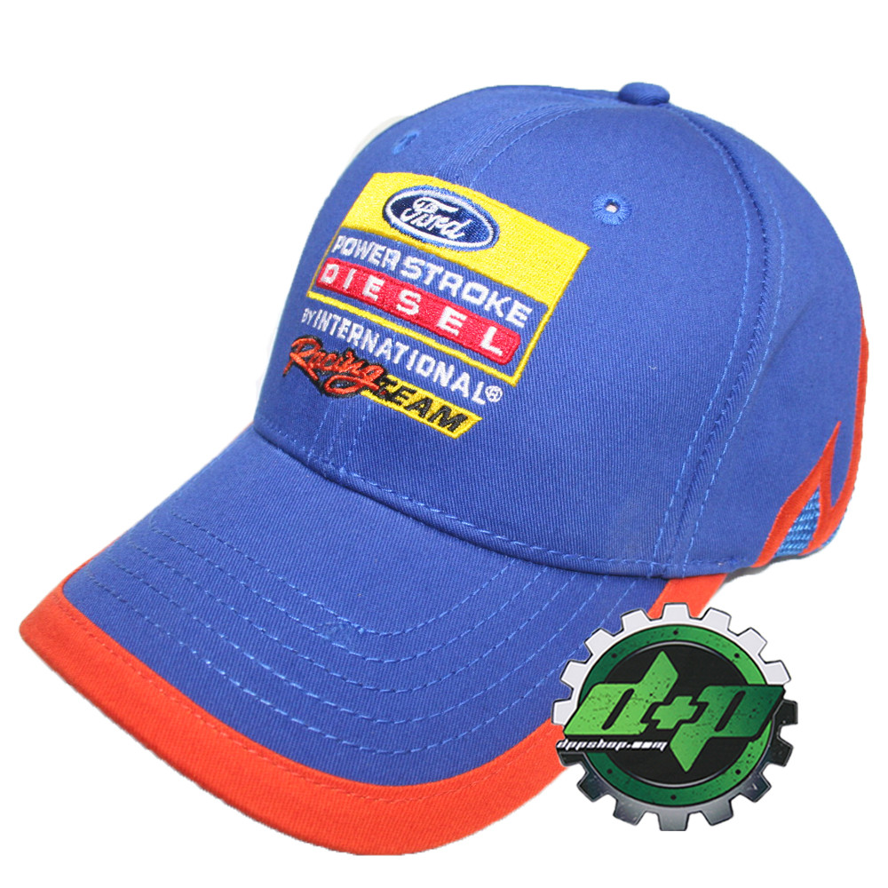 ford diesel powerstroke nascar hat summer mesh ball cap turbo truck series race