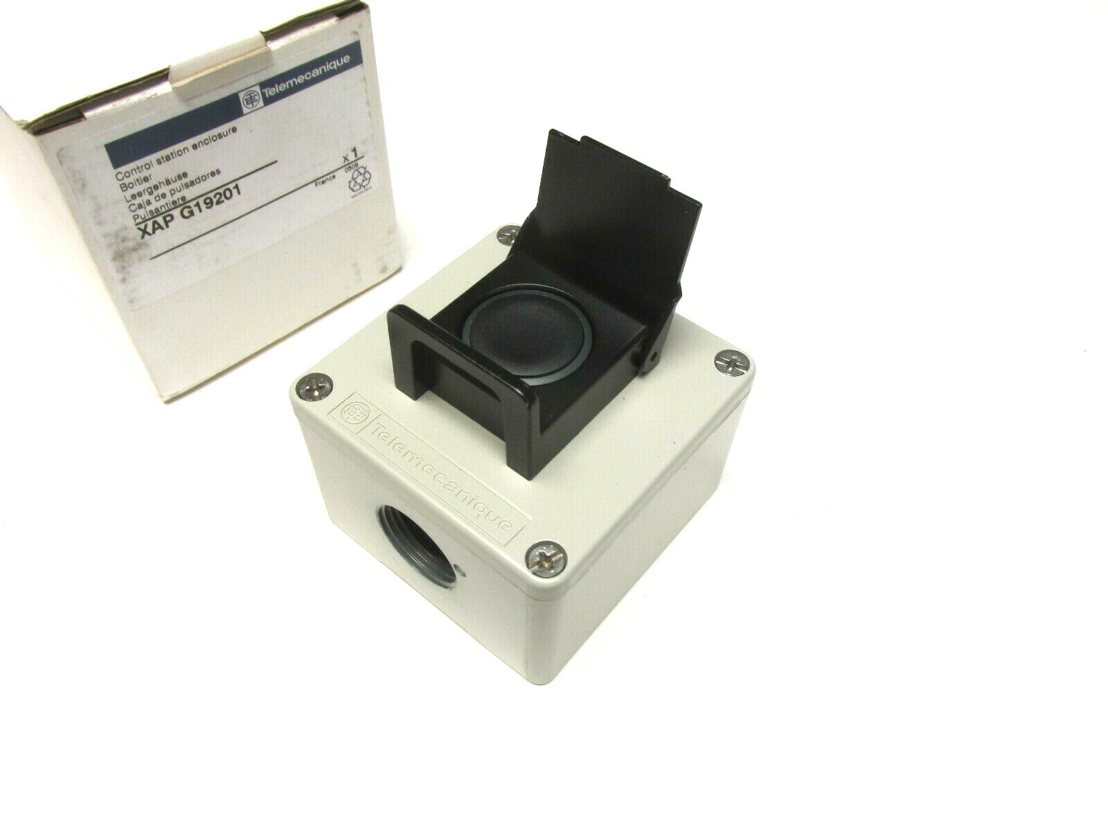 NIB ... Telemecanique Control Station Encl Cat# XAPG19201 ..  VL-70
