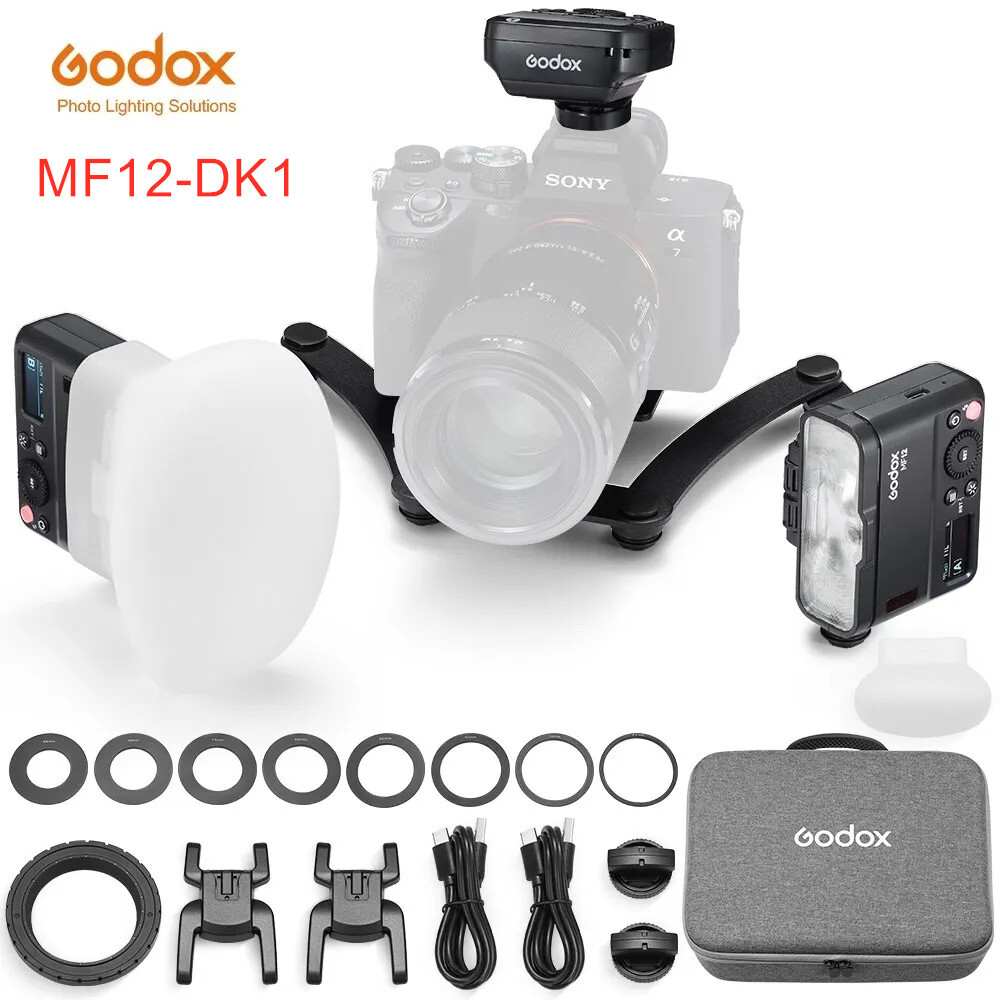 Godox MF12-DK1 Dental Flash System 2.4g Wireless TTL Sony Flash Light Speedlite