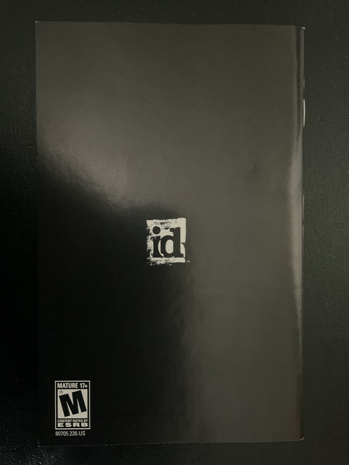 Doom 3 Microsoft XBOX Instruction Manual Only
