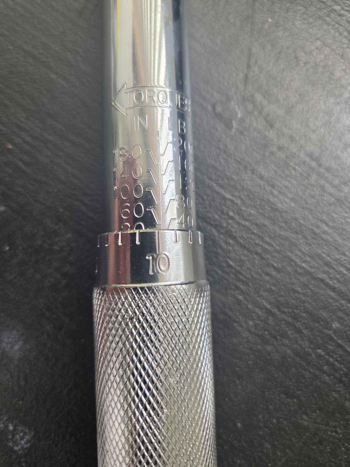 Pittsburgh Torque wrench 1/4 drive,reversible.