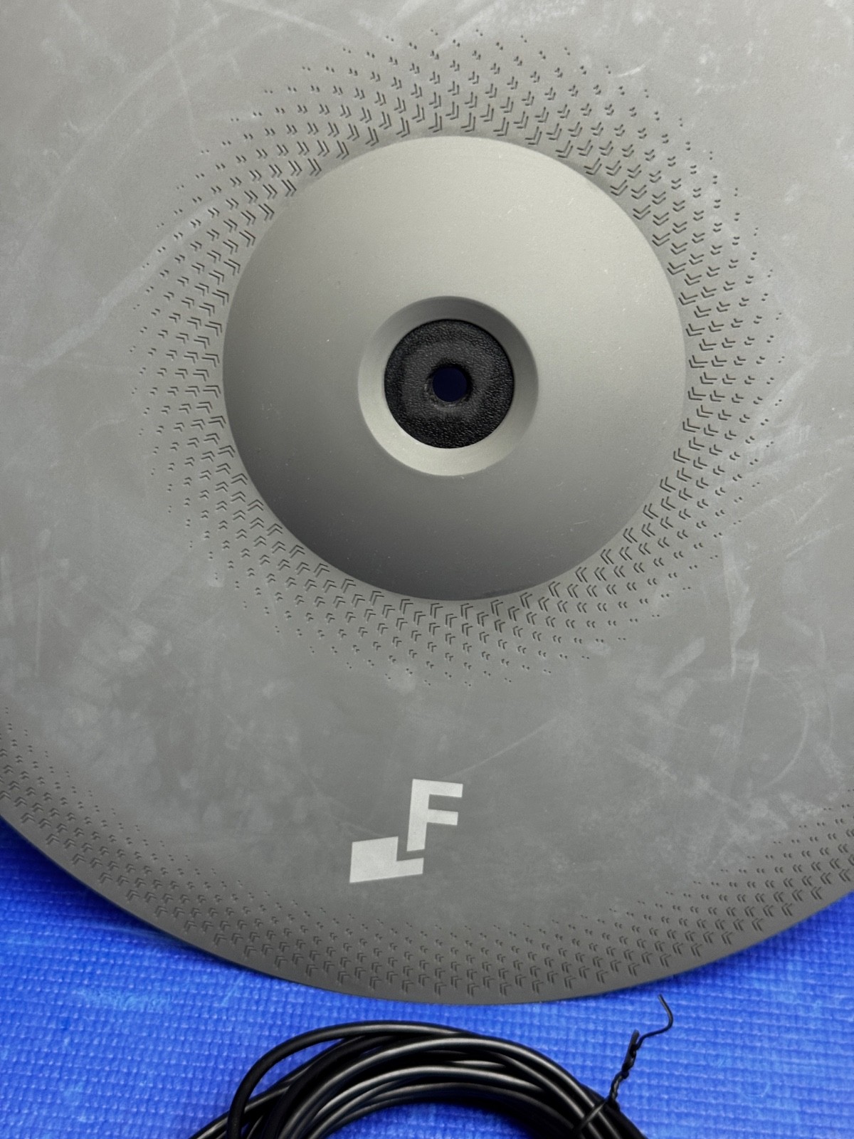 EFNOTE 5 Crash Cymbal 16in Electronic Drum Pad EFD-C16 Tested Working Trigger