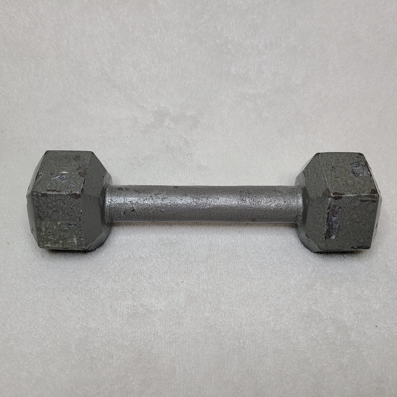 5 lb Cast Iron Hex Dumbbell Weight Single