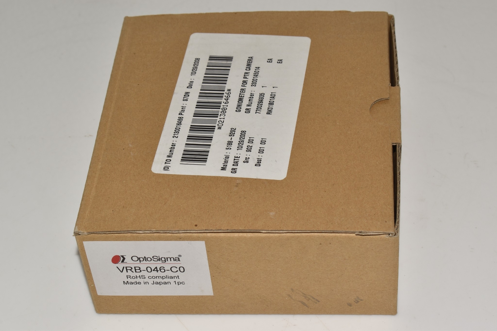 *JM* OptoSigma VRB-046-C0 Goniometer for PTR Camera -- New (MSP76)