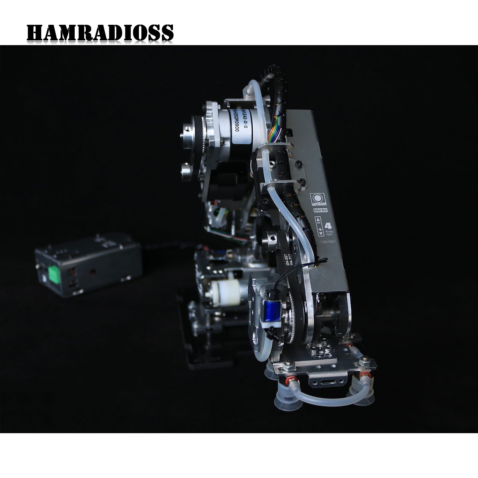 24D Industrial Robot Arm 4-Axis Stepping Planetary Reduction Motor w/ Controller
