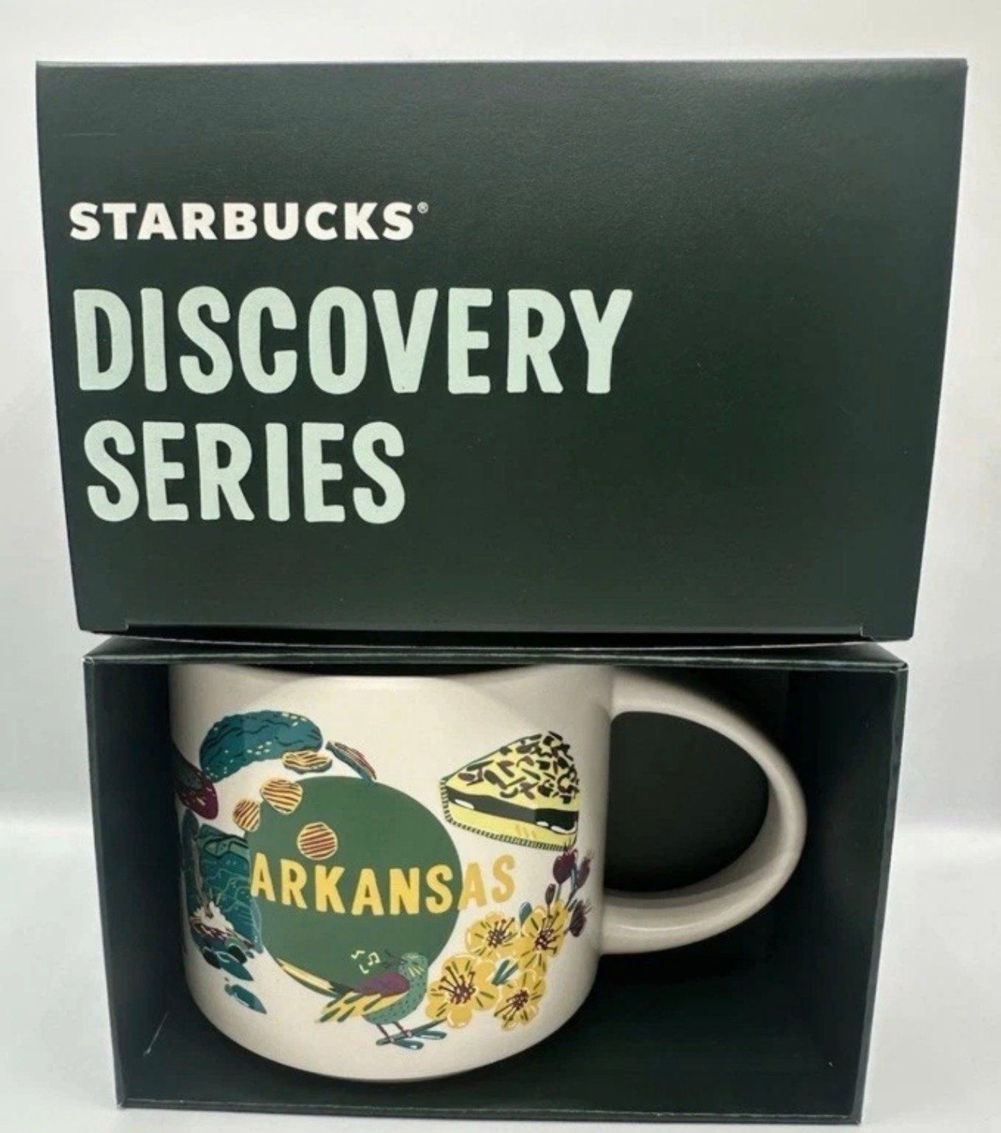 Starbucks Discovery Series Arkansas State 14 Oz. Mug Coffee Cup New rare