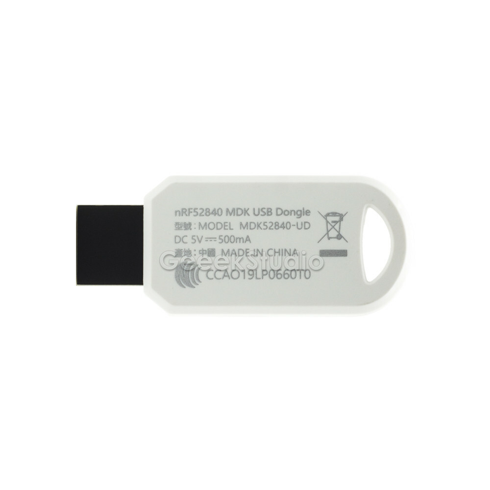 nRF52840 MDK USB Dongle w / Case 2.4 GHz Support Bluetooth 5 / Thread / Zigbee