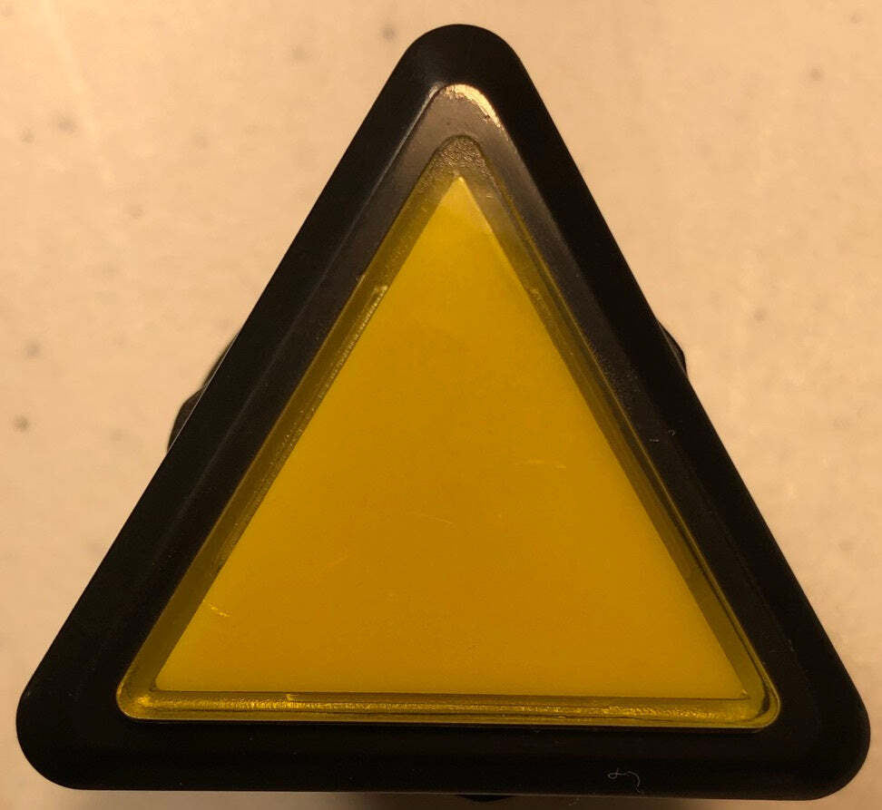 Yellow Button: Select for Dance Dance Revolution Arcade Machine - DDR Cabinet