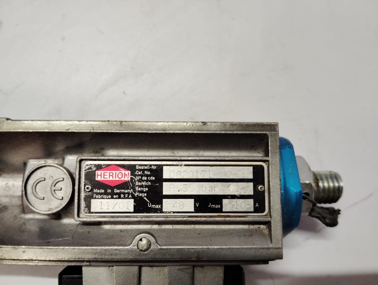 Herion 0820171 Pressure Switch
