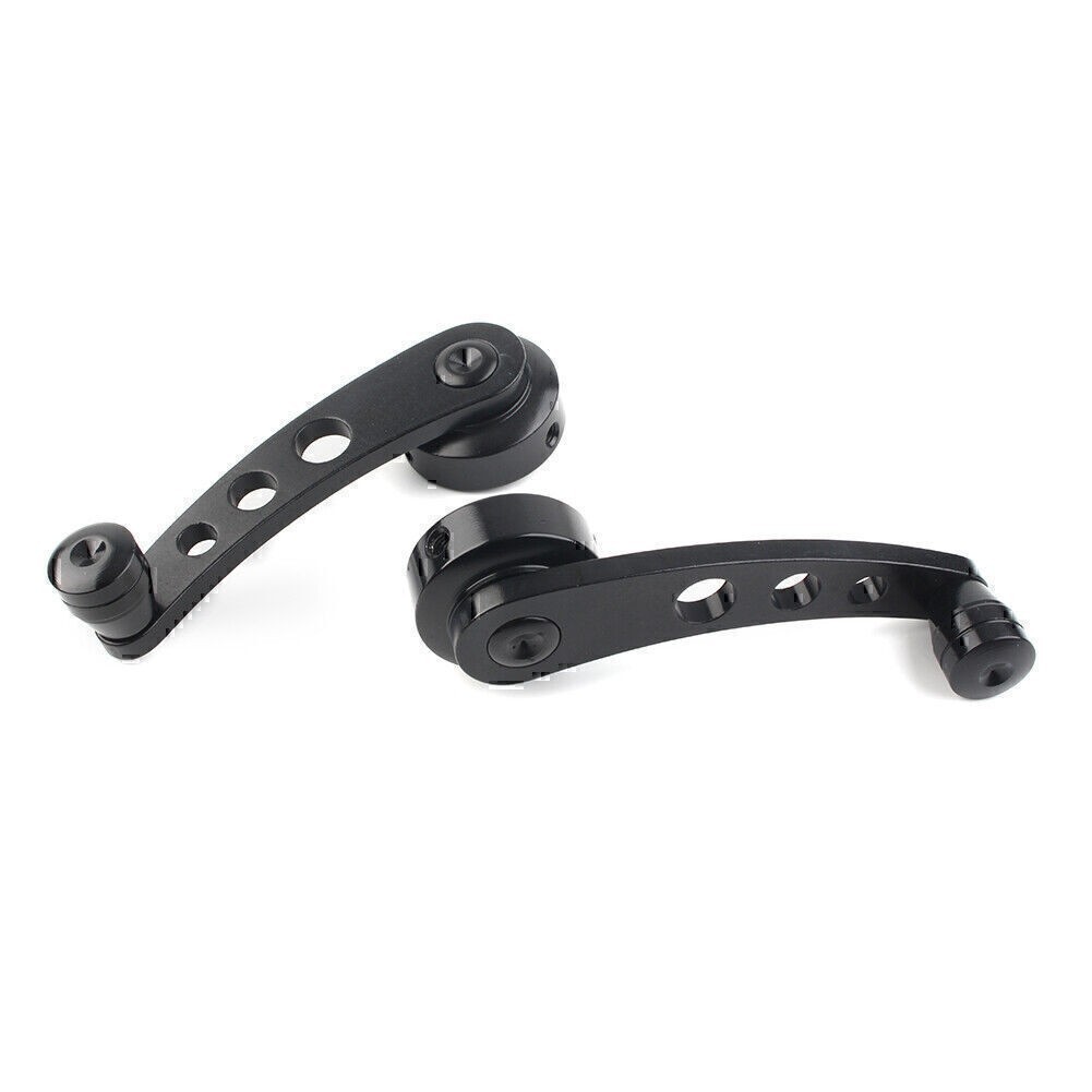 US 2Pcs Universal Aluminum Alloy Window Handle Winder Riser Winder Crank Riser
