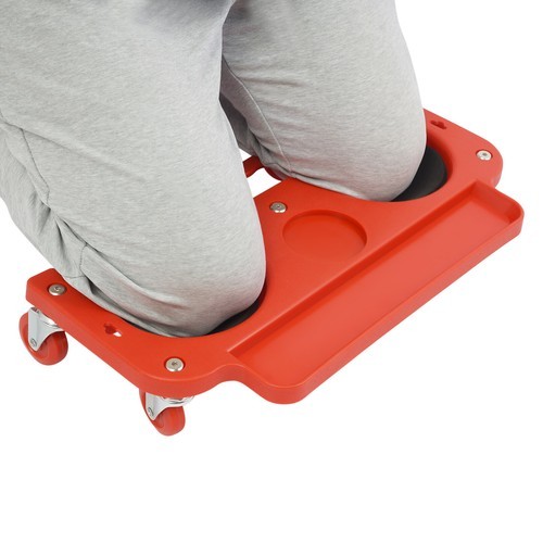 Rolling Knee Pads Platform W/ Wheeled Workers' Wheels Knee Pad Floor Tiles Tools