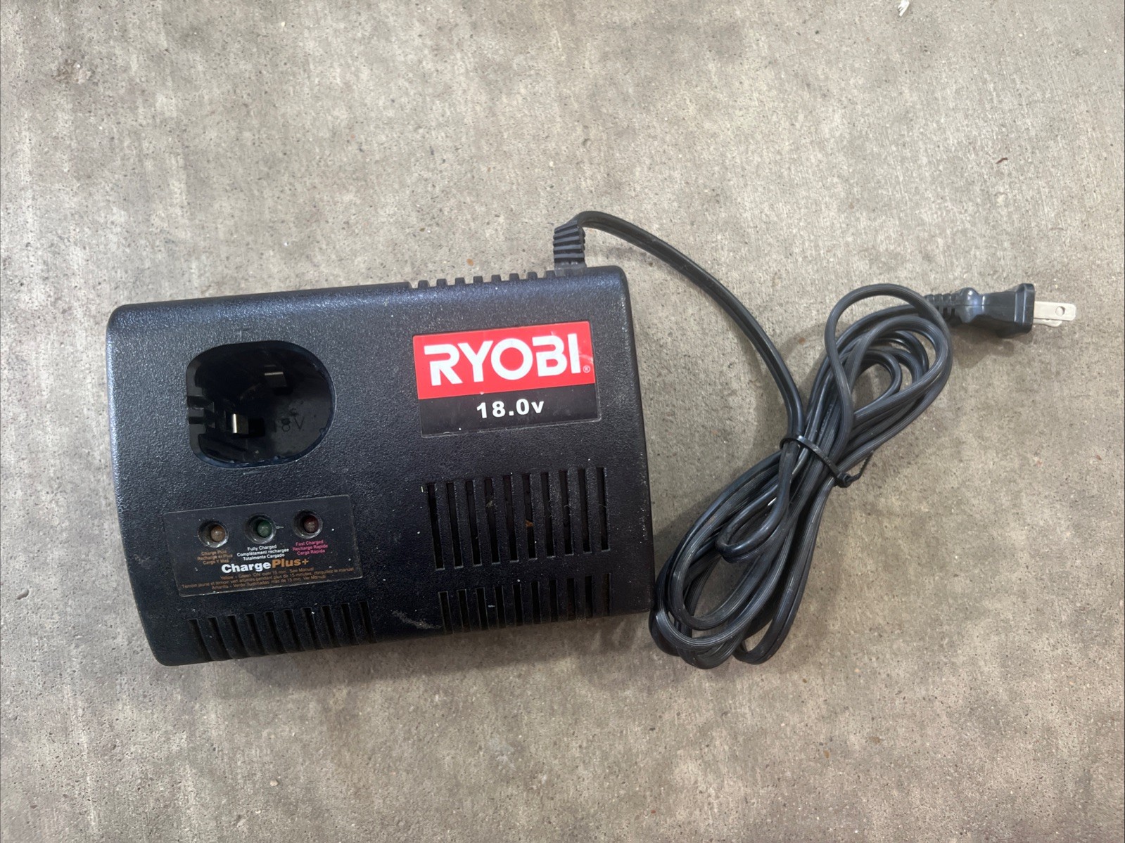 Ryobi 18V ChargePlus+ Battery Charger 1423701 OEM Tested Working Charger