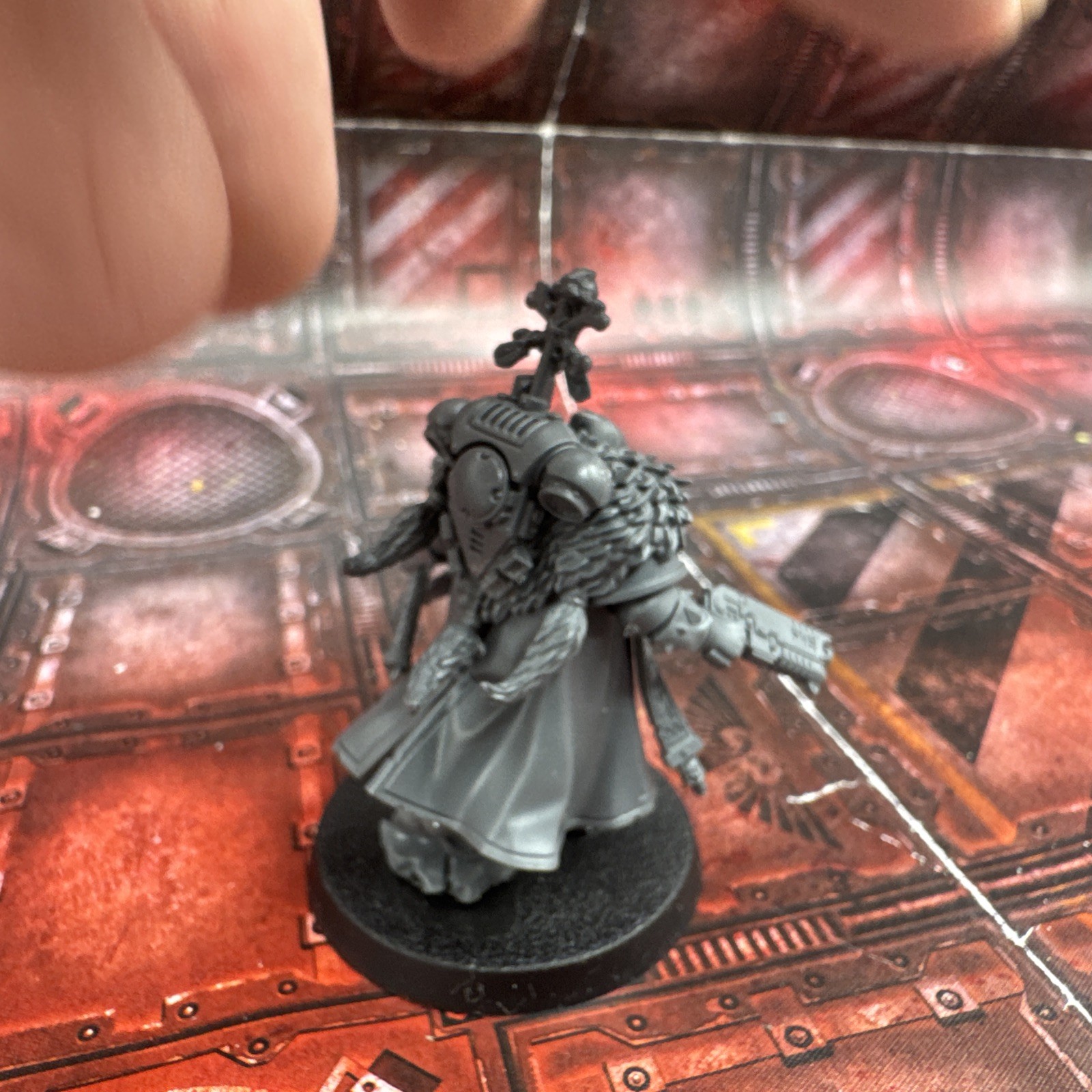 Warhammer 40K Space Marines Primaris Wolf Priest Space Wolves Kt763