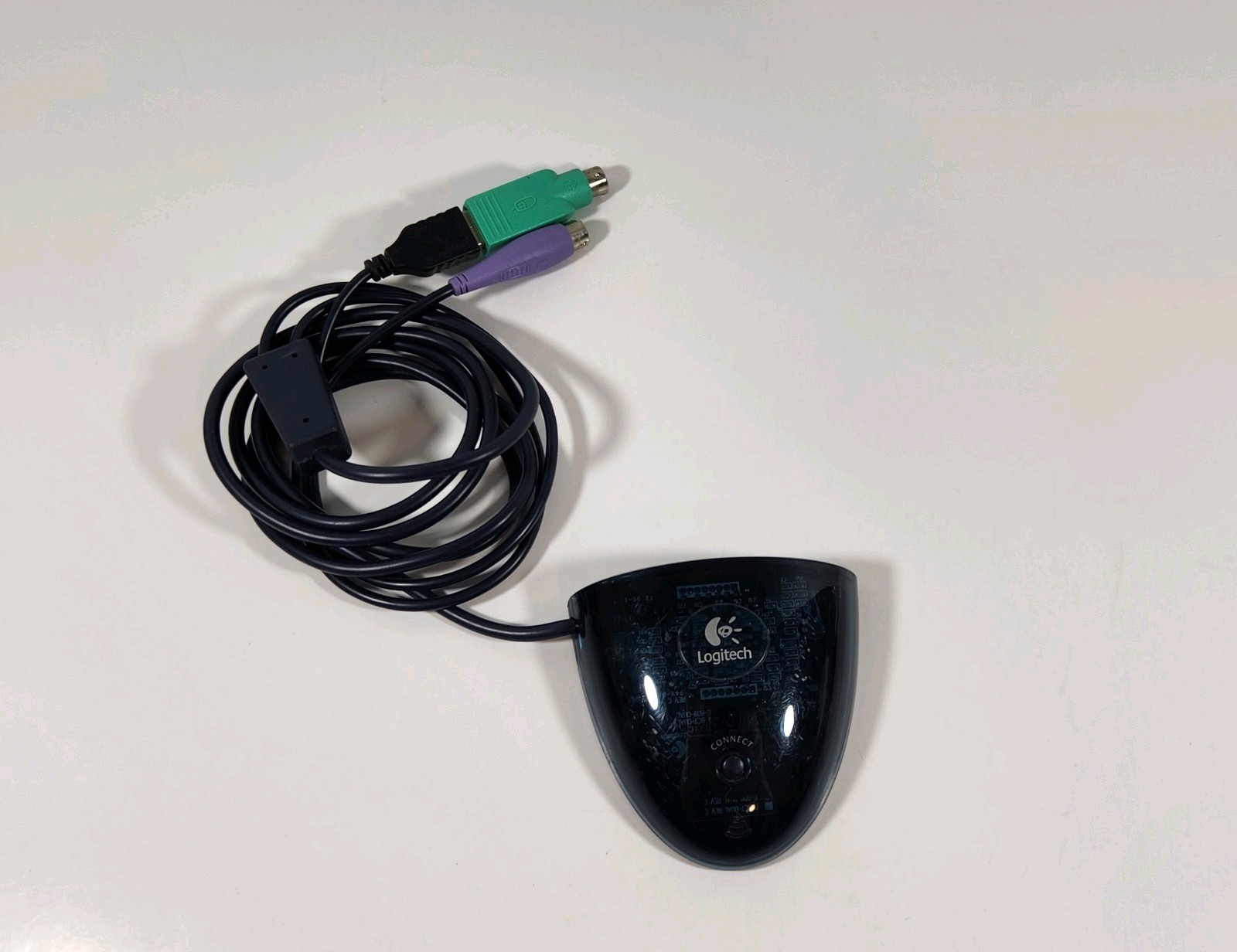 LOGITECH CORDLESS KEYBOARD AND MOUSE RECEIVER MODEL C-BD9-DUAL P/N: 830523-0000