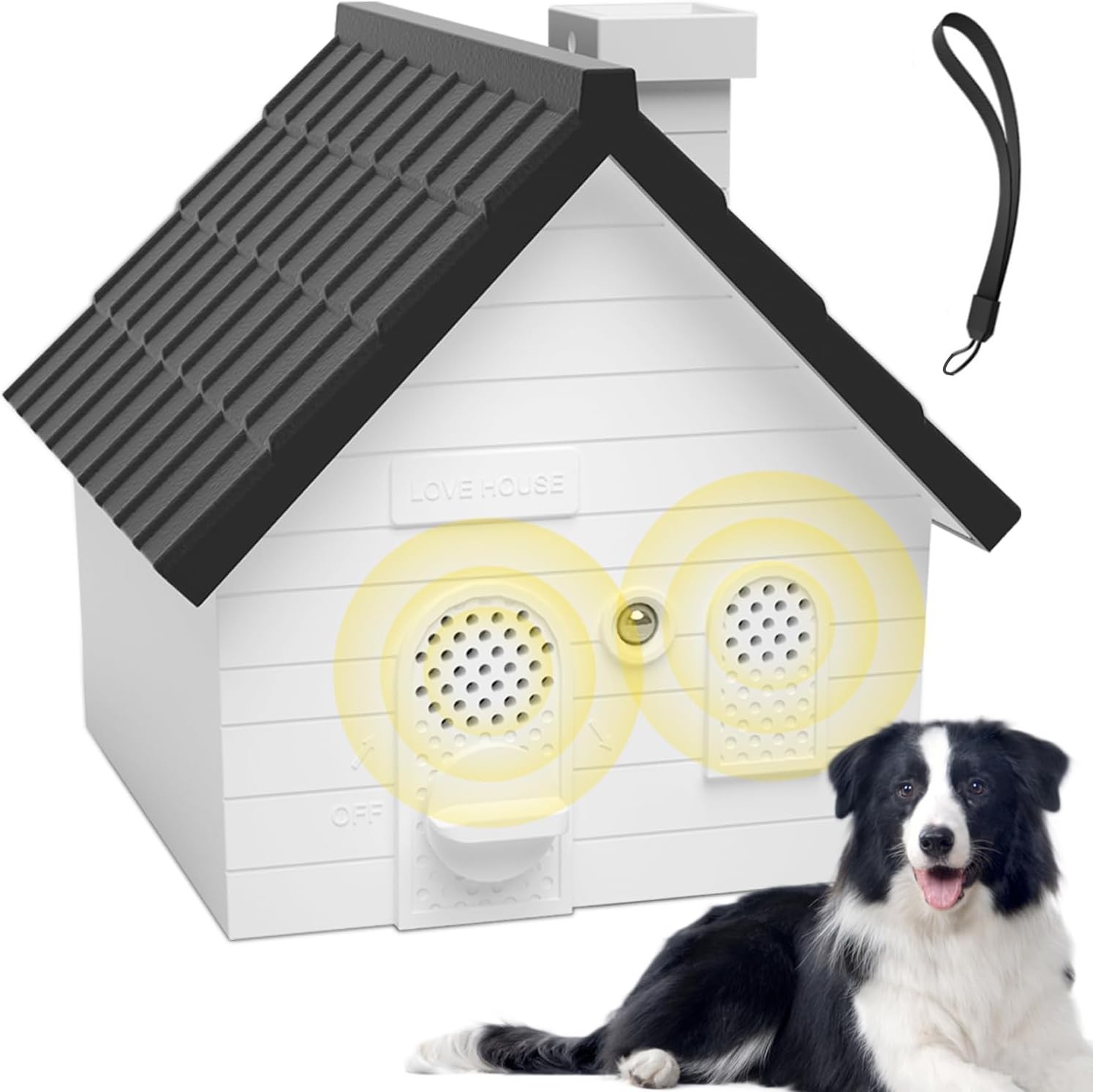 Anti Bark Device Dog Deterrent Weatherproof 50ft Range