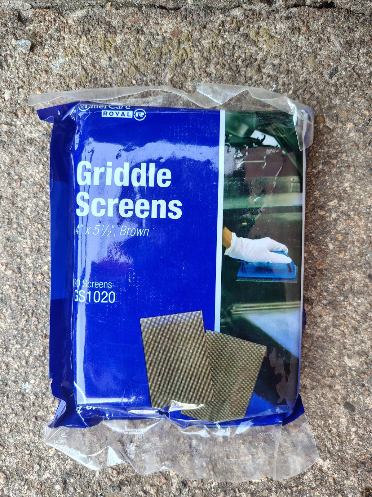 Royal Griddle and Grill Cleaning Screens, Of 20