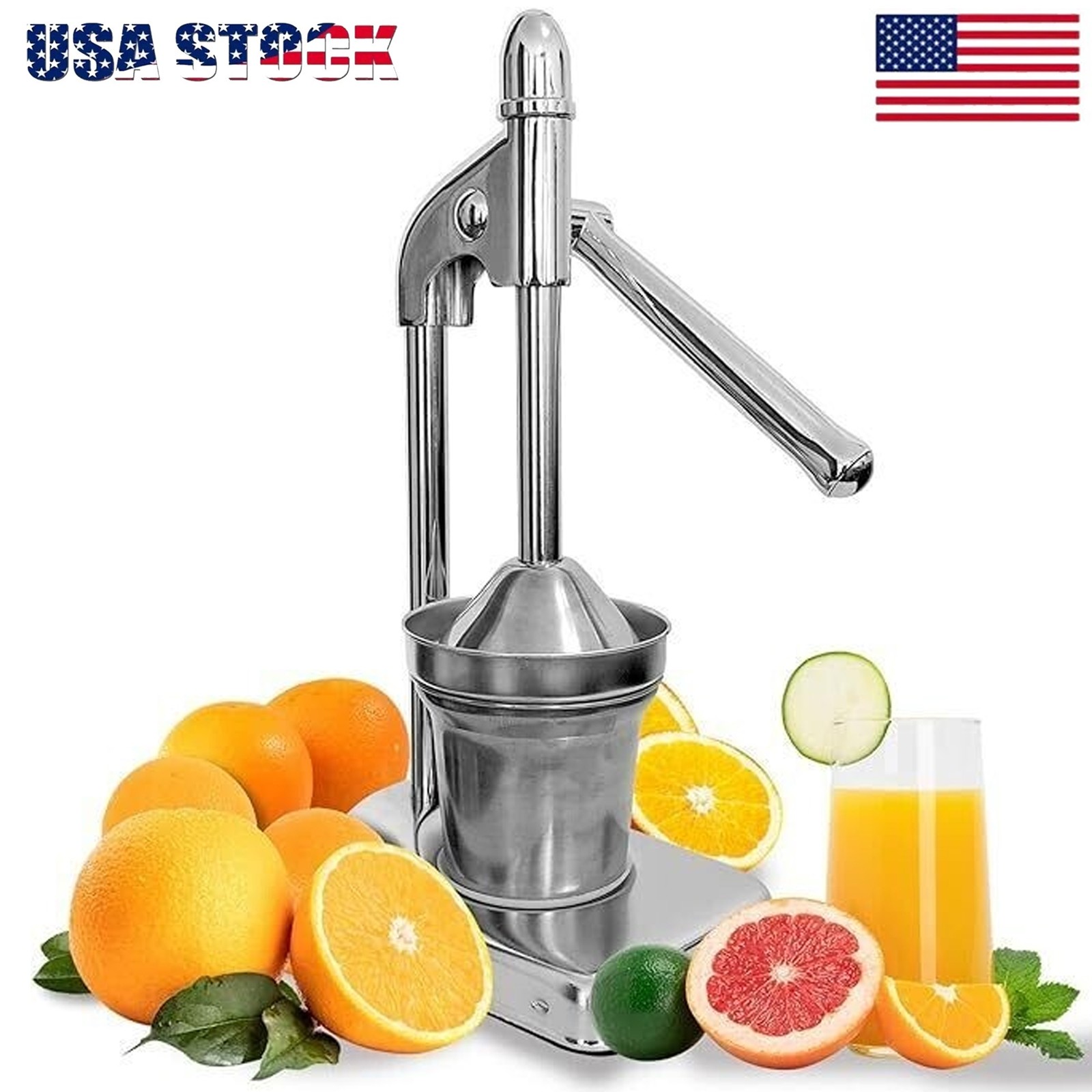 Citrus Juicer Hand Press Lemon Orange Presser Fruit Manual Squeezing Machine New