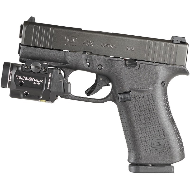 Streamlight 69466 TLR-8® HL-X Versatile High-Lumen, Multi-Fuel Weapon Light
