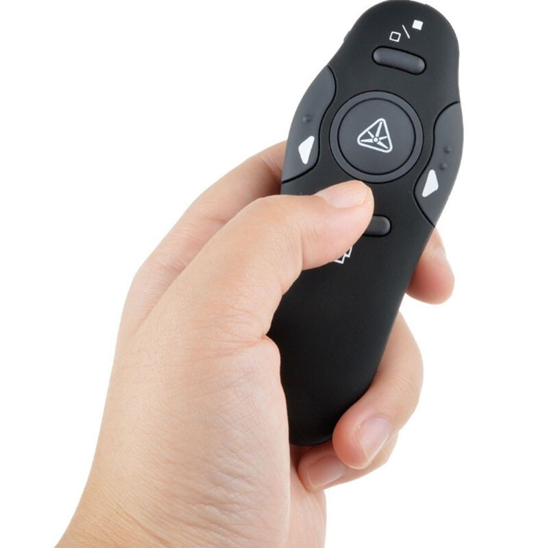 Wireless PPT USB Presenter Power point Presentation Laser Pointer Clicker Pen