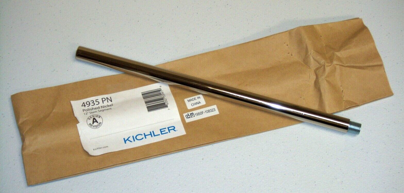Kichler 4935PN Polished Nickel / extention / stem / downrod