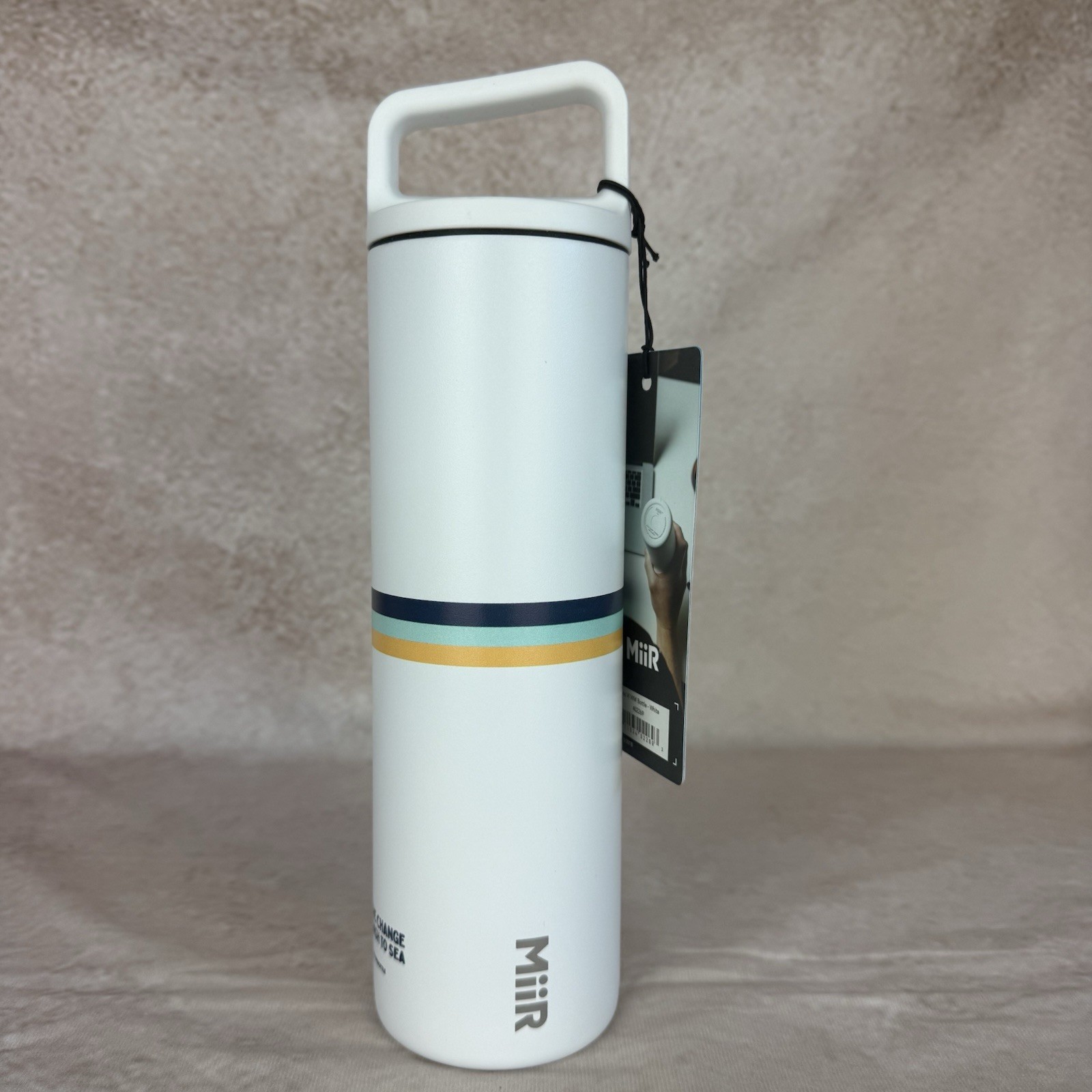 MiiR Wide Mouth Water Bottle - 20oz Insulated Water Bottle in Stainless Steel