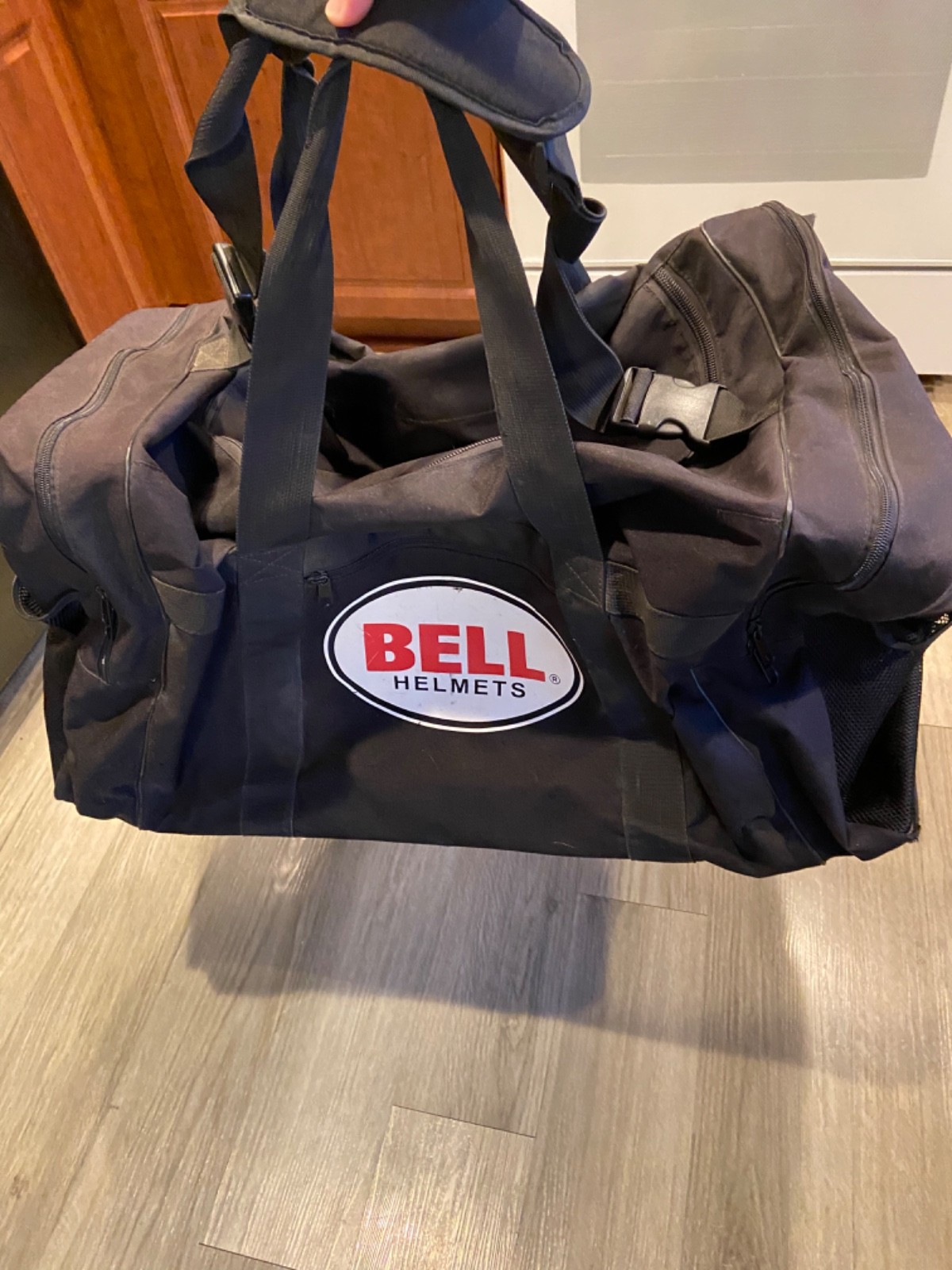 Bell Bag Extra Large Motocross Gear Black Rare  (32 x 14 x 17)