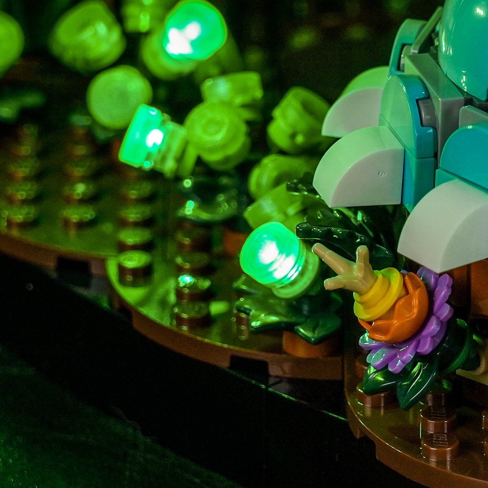 BrickBling LED Light for LEGO Venusaur, Charizard and Blastoise 72153 (Remote)
