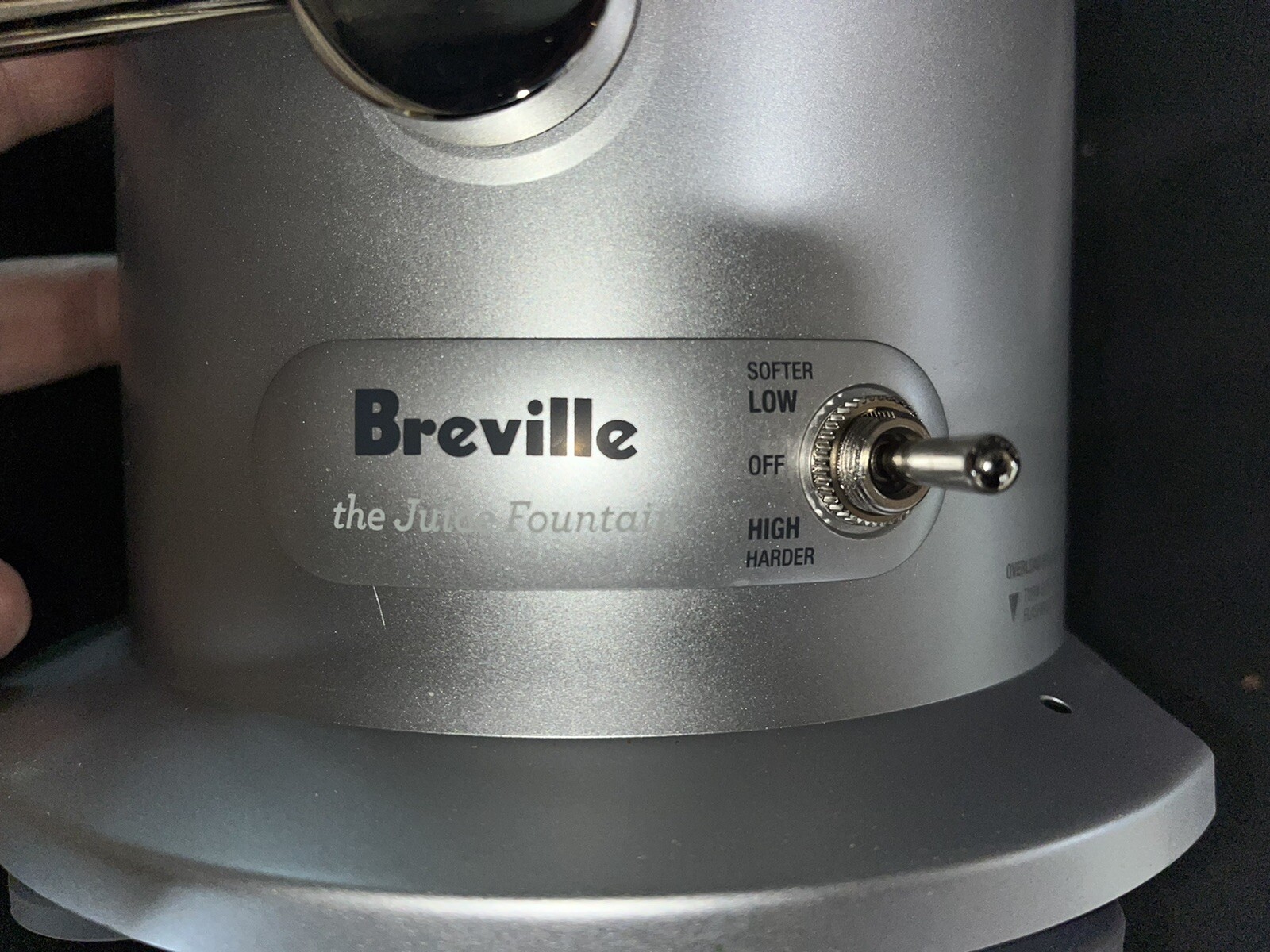 Breville Juice Fountain Plus Replacement Motor Base Juicer Part JE98xL Tested