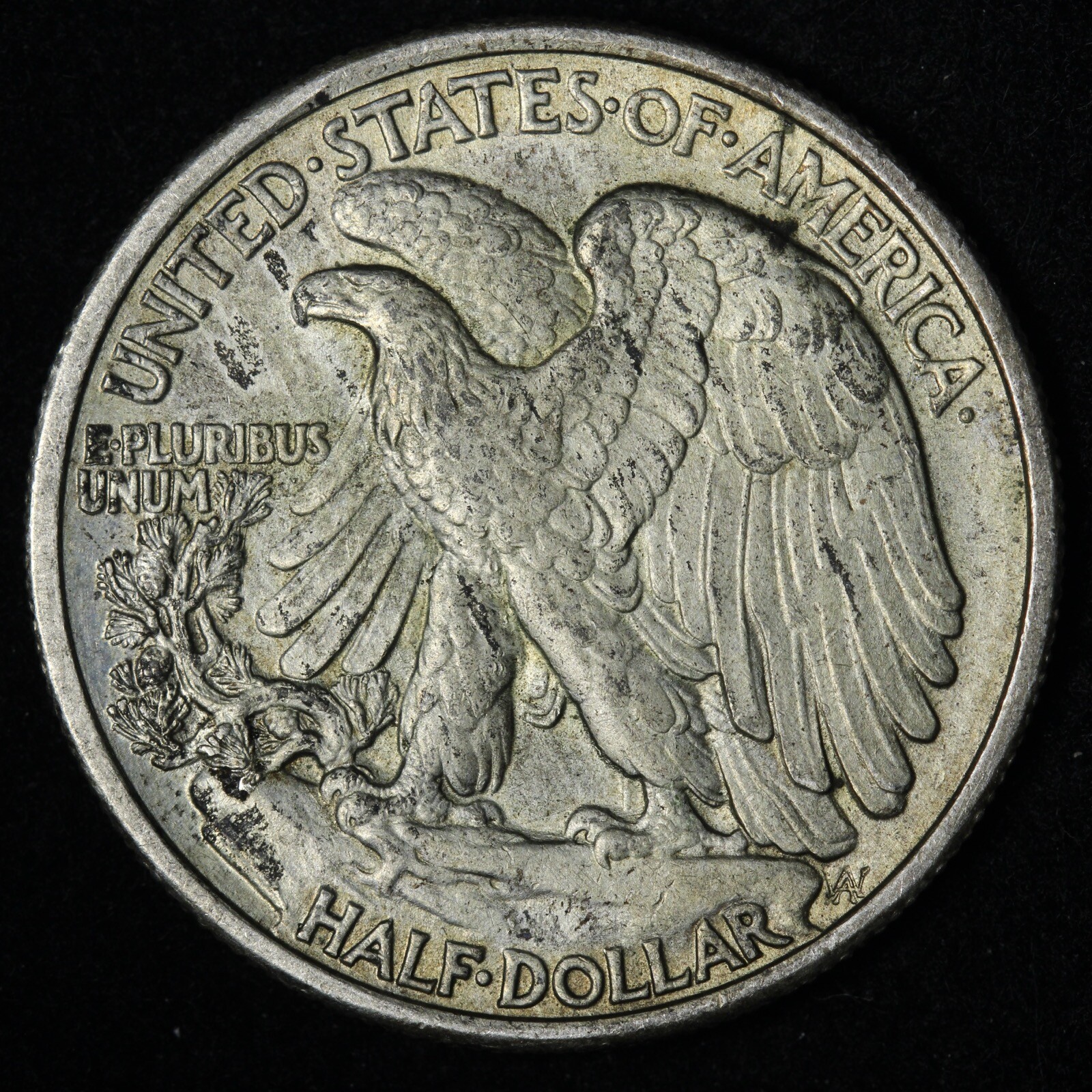 1935 Walking Liberty Silver Half Dollar AU E333 JEM
