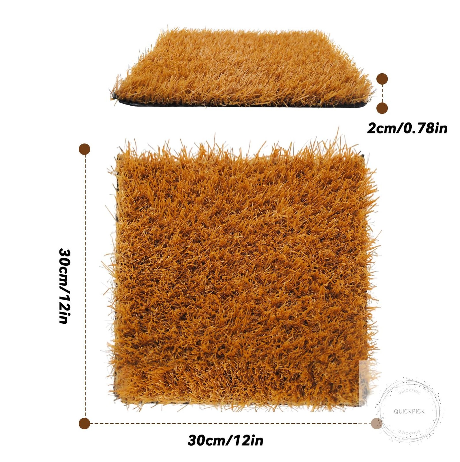 6 Pcs Washable Chicken Nesting Pads,Chickens Nesting Box Pads Chickens Nesting