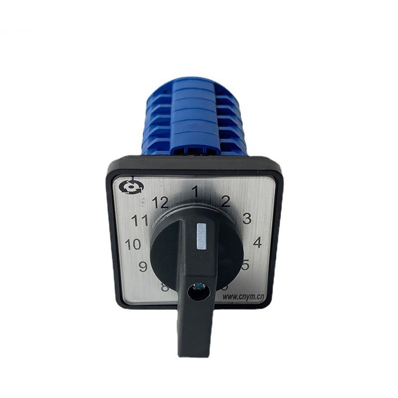 Cam Switch 6 Poles Single Wire Power Circuit Selector 12 Positions Six-Section