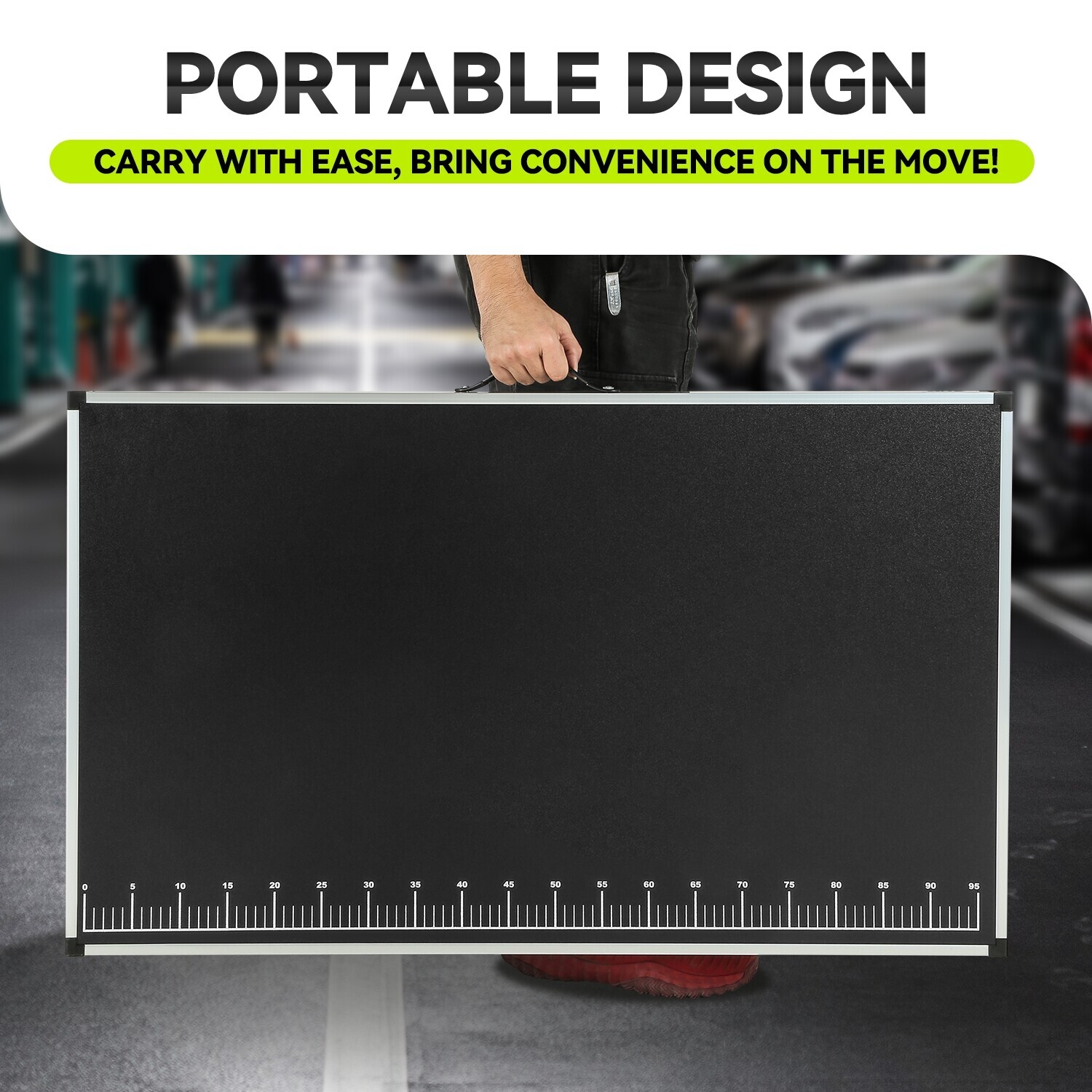 66LB Compact Foldable Measurable Steel Work Bench Desktop Table Craftsmen DIY