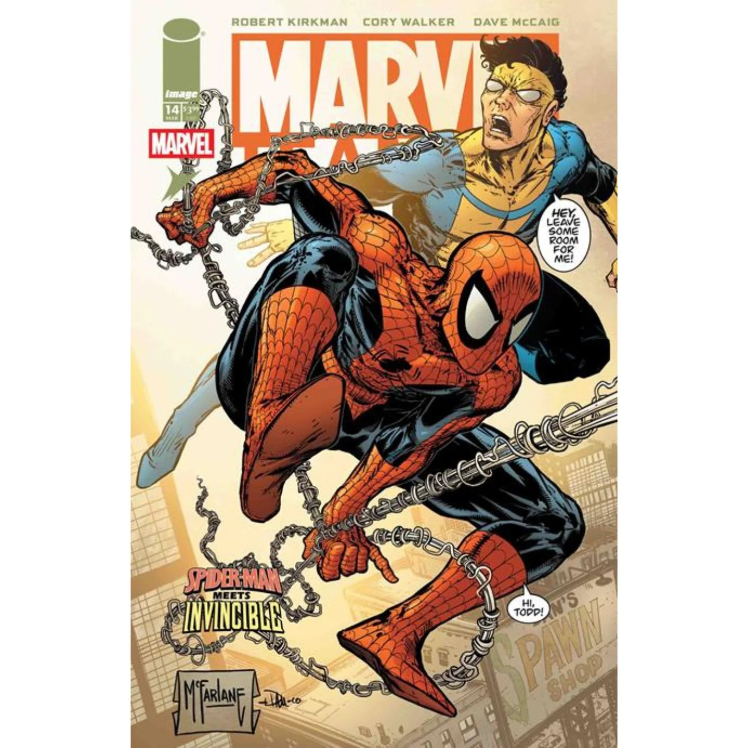 Marvel Teamup: #14 [Todd McFarlane & Dave McCaig CVR D Facsimile] 2026