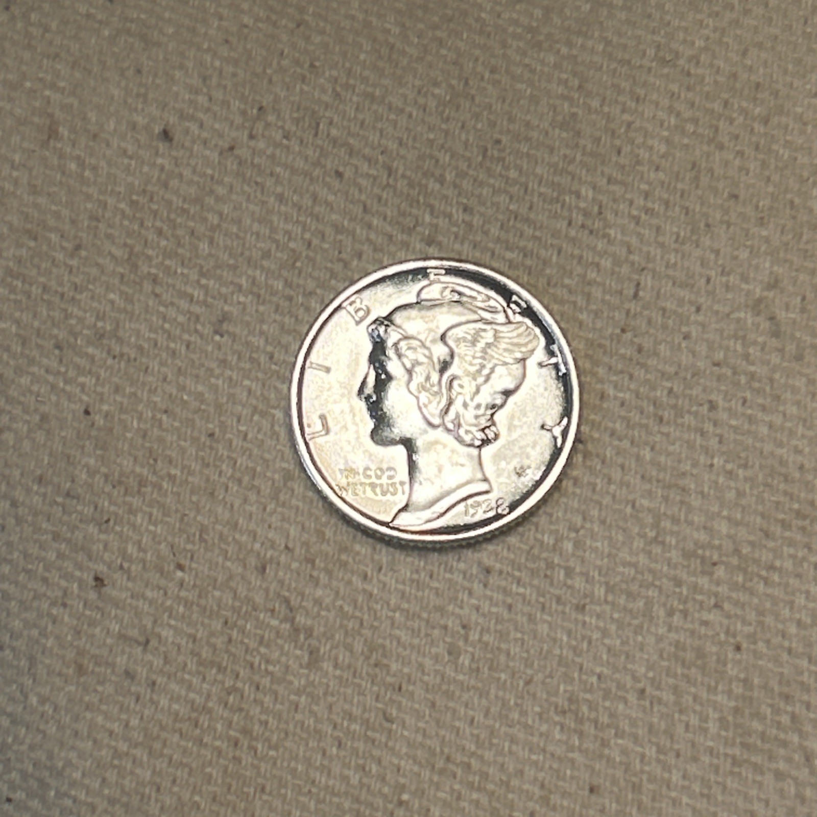 1938-S Mercury Silver Dime 10c -  GEM BU #SC