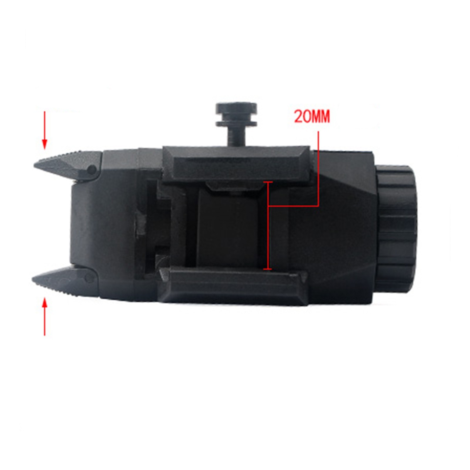 Tactical Flashlight APL Weapon Light Mount Light Pistol Glock Strobe Spotlight