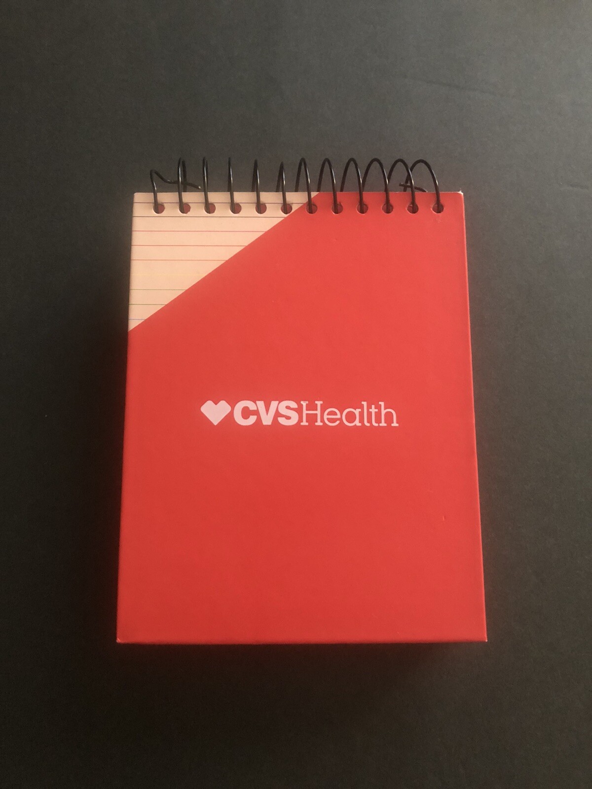 CVS HEALTH MINI TOP SPIRAL NOTEBOOK 7 COLOR PAGES