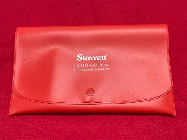 Starrett S579HZZ Plastic Case Only for Telescoping Gage Set 5/16-6" Range STOCK