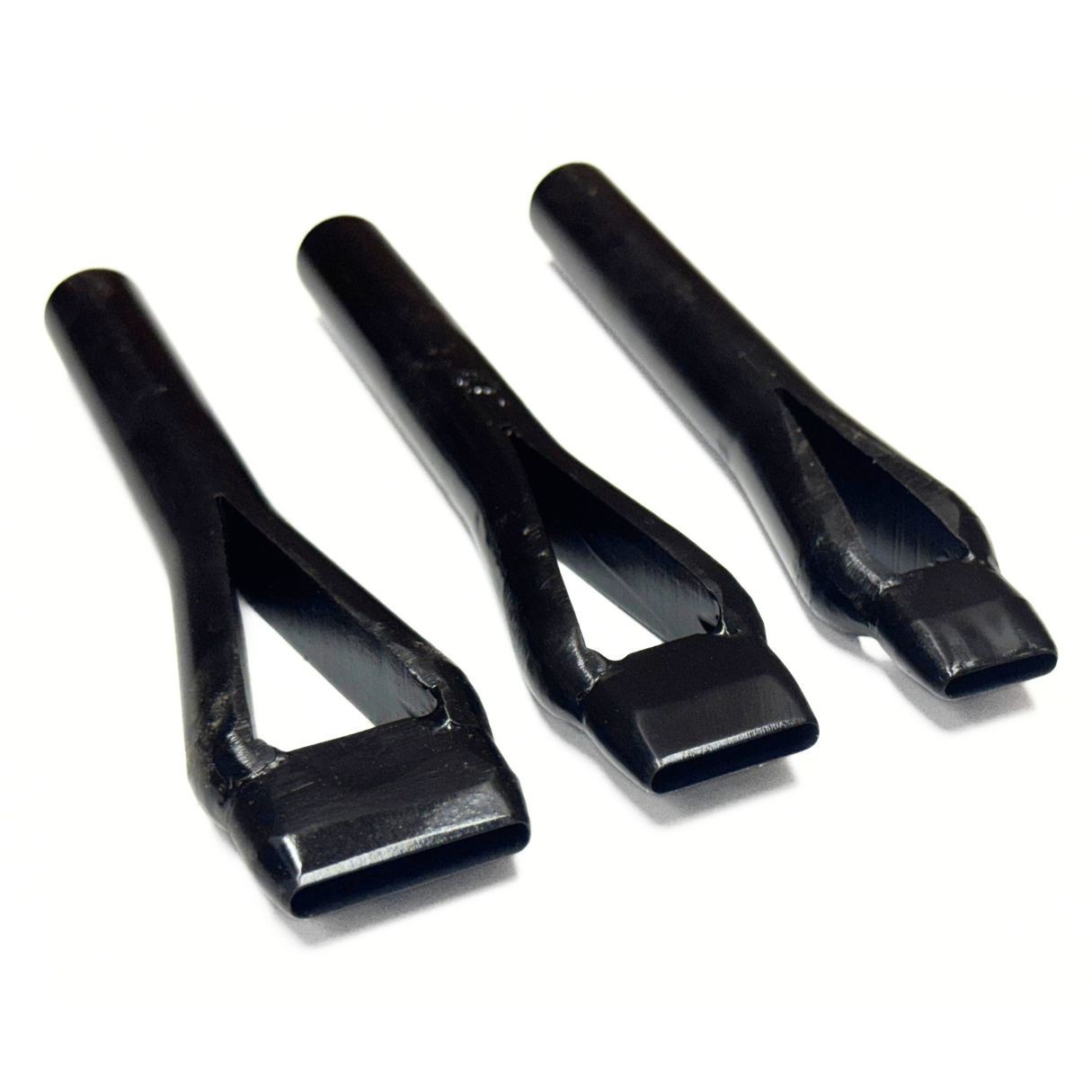 Oblong Heavy Duty Leather Craft Punches - 1/2" - 3/4" - 1"