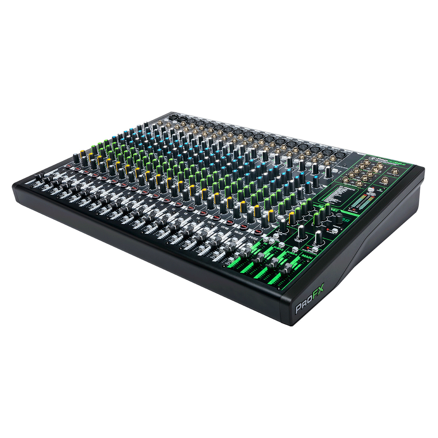 Mackie ProFX22v3 22-Channel Analog Mixer with Onyx Mic Preamps, Effects and USB