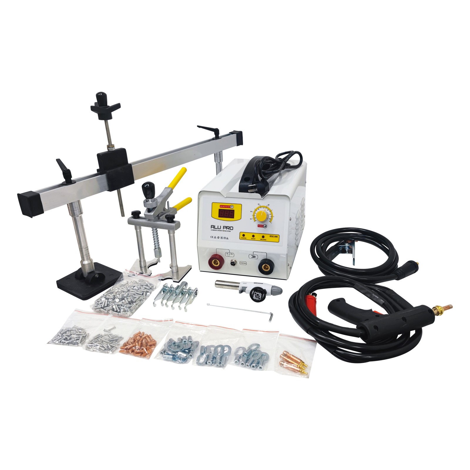 Aluminum Dent Pulling Machine Car Auto Repair Machine 220V Dent Puller Welder