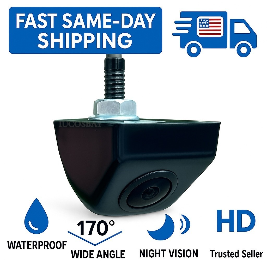 New Backup Rear View Camera For Jensen VX4014 Waterproof Night Vision Car Truck