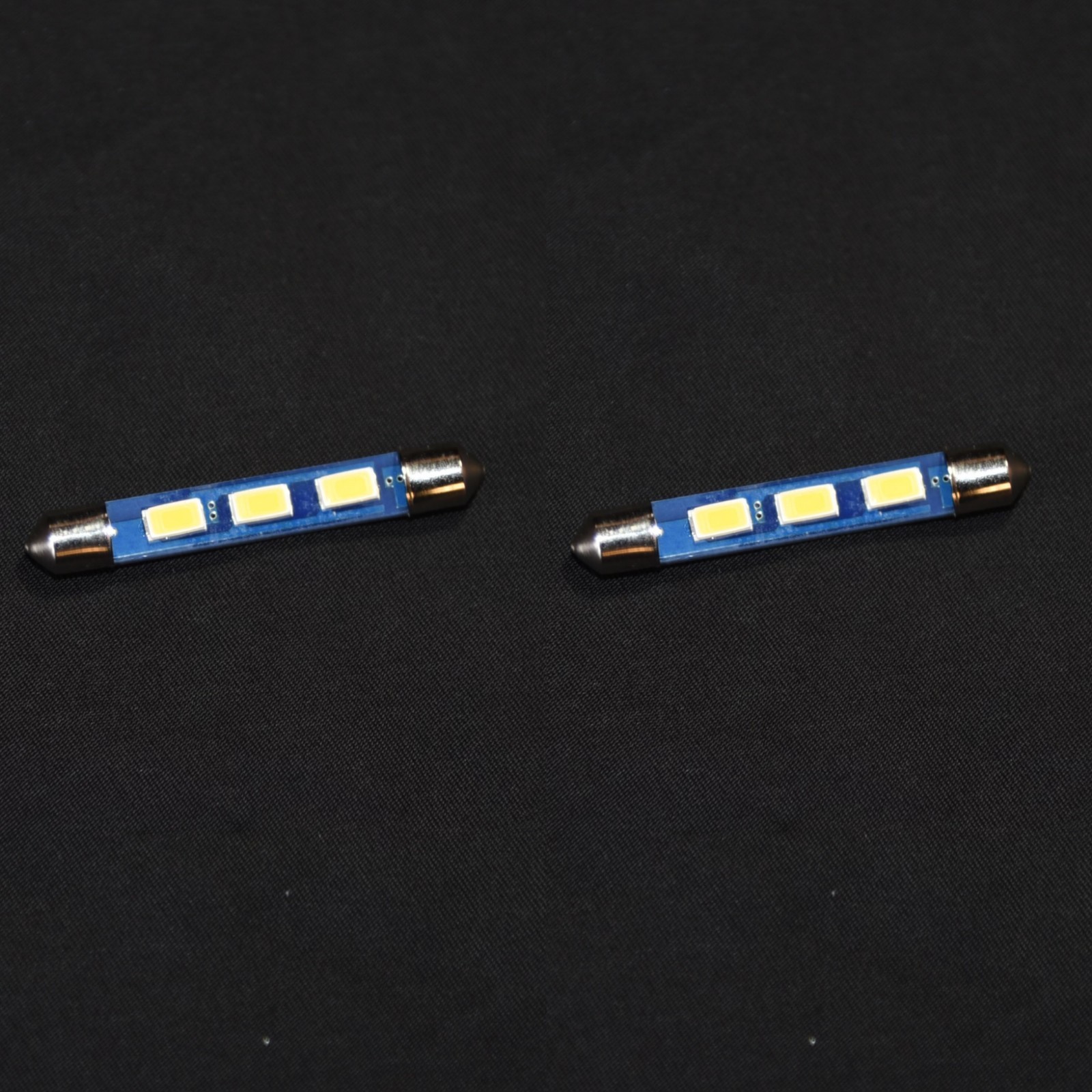 Cool Blue 6.3V 43mm Festoon Lamp LED Light Bulb McIntosh MR78 MX110 MX115 MX117