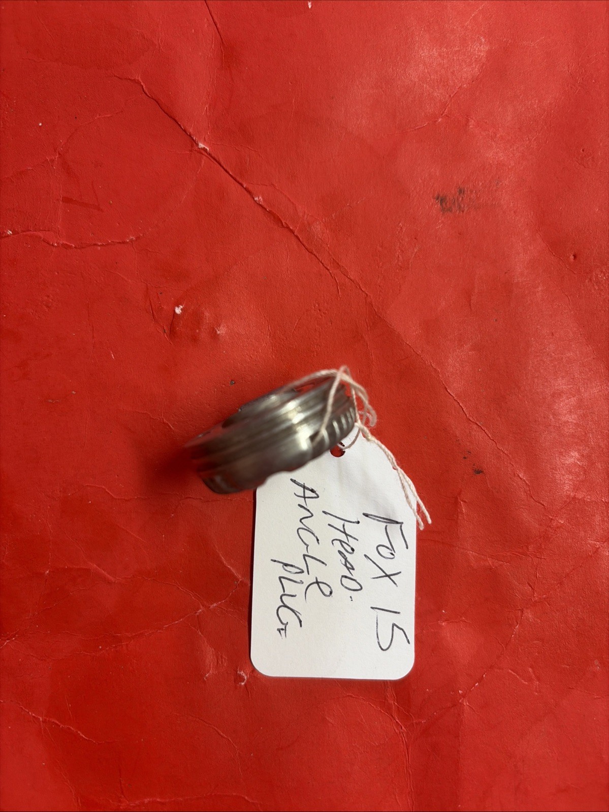 FOX 15X HEAD ANGLE PLUG Type Used