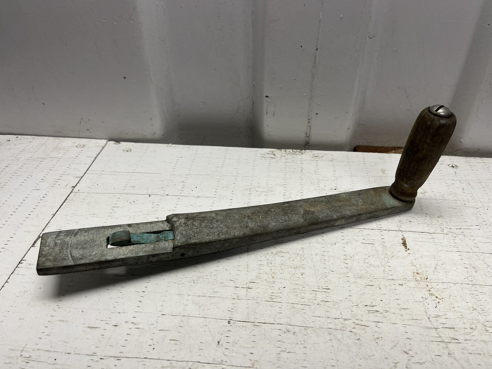 Vintage Bronze Unbranded Sailboat Winch Handle 13” Long
