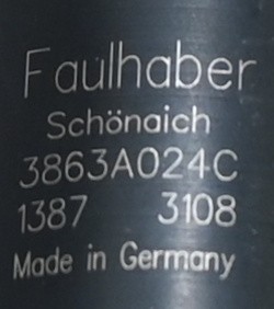 Faulhaber 3863A024C DC Motor
