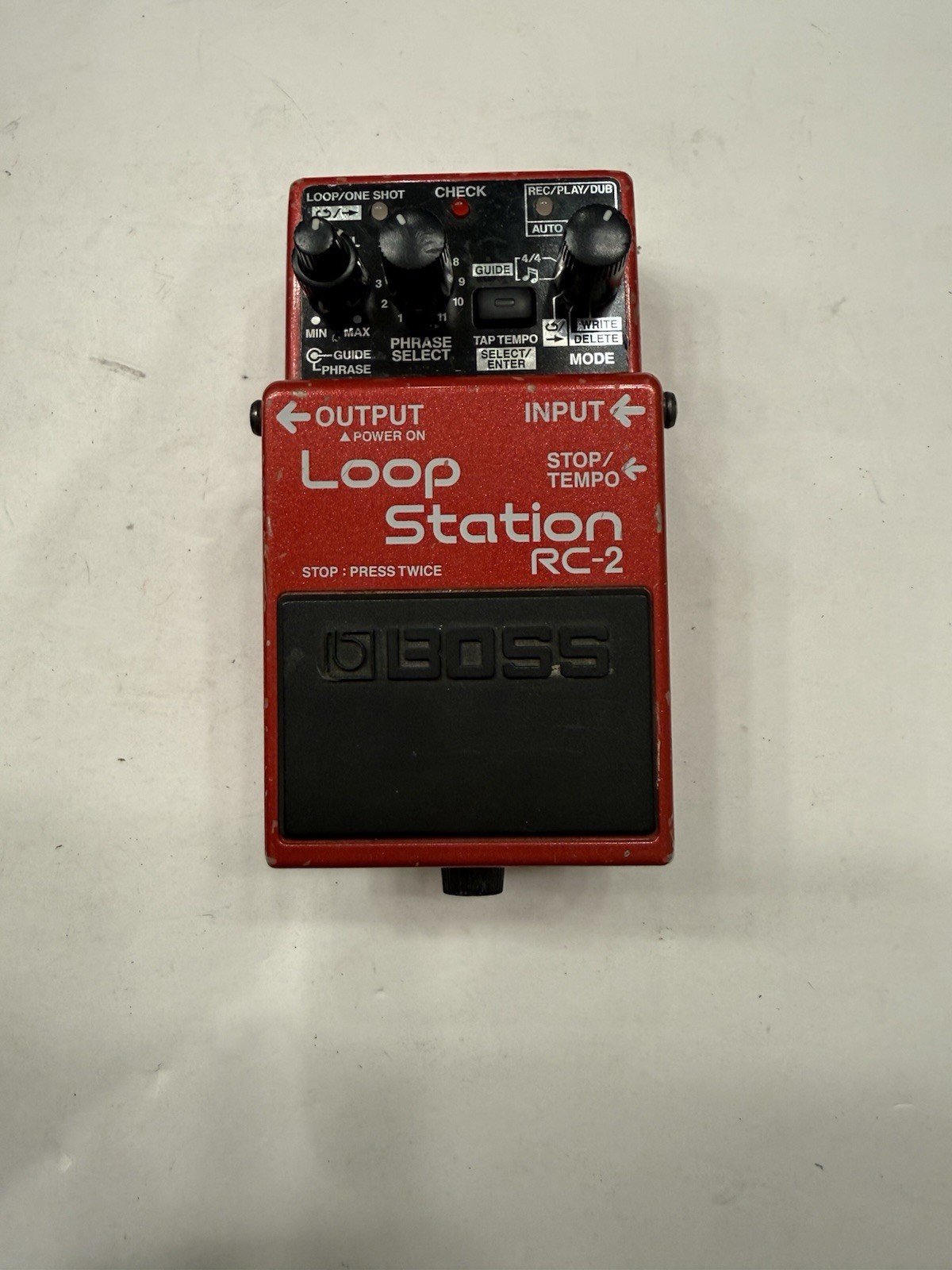 Boss Roland RC-2 Loop Station Phrase Recorder Sampler Guitar Effect Pedal