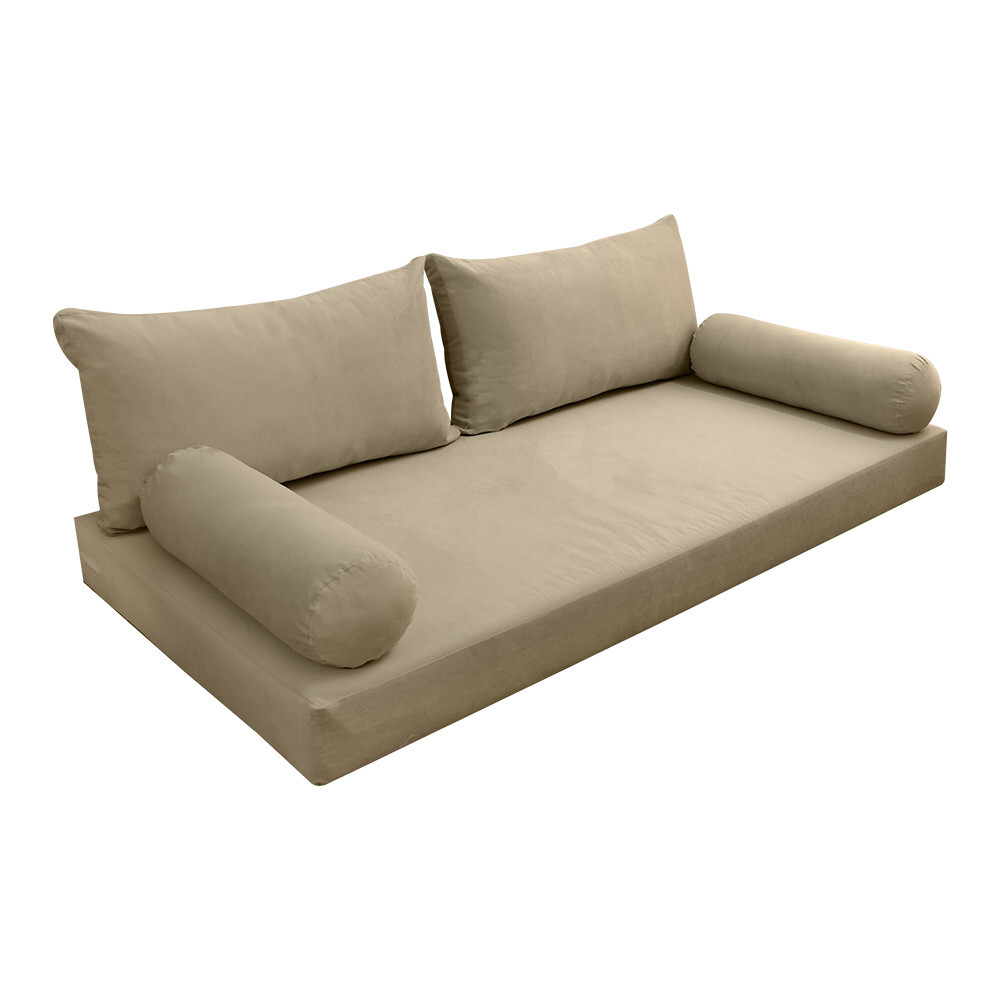 COVER ONLY Model V2 TwinXL Velvet KnifeEdge Indoor Daybed Mattress Cushion AD304