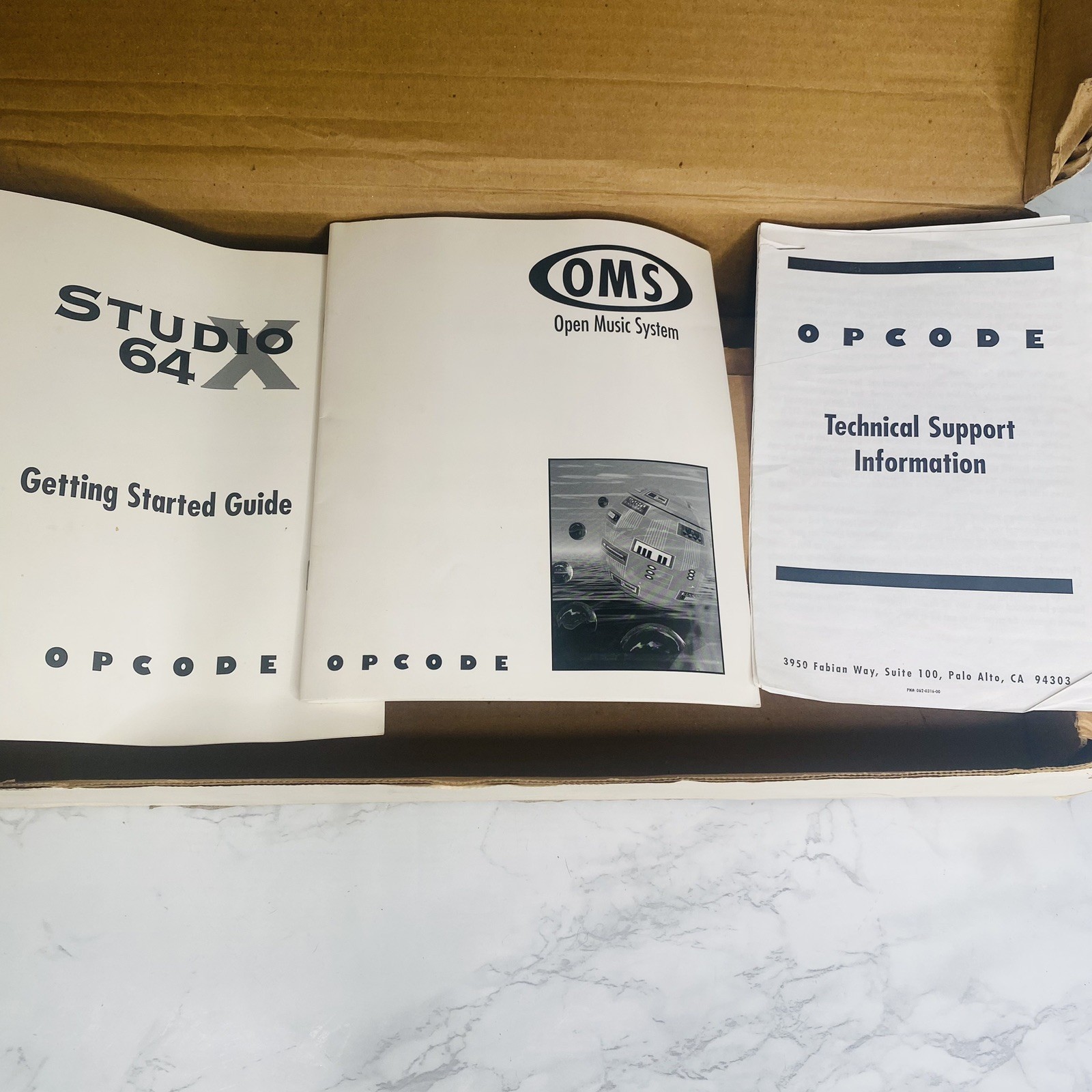OPCODE STUDIO 64X 64-Channel Midi Interface Patchbay No Power Supply W/ Box