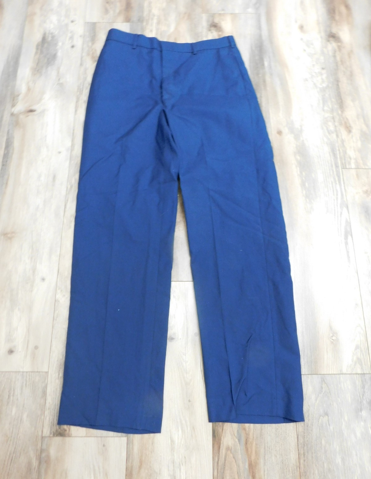 US MILITARY MENS BLUE SERVICE PANTS SIZE 33 X 31.5"